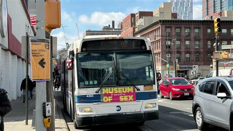 MTA NYCT: 2009-10 (Ex-LGA) Orion VII NG HEV #4382 On Q Shuttle Audio ...