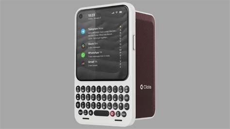 Vuelven los teléfonos con teclado: así el móvil con Android 16 que ...