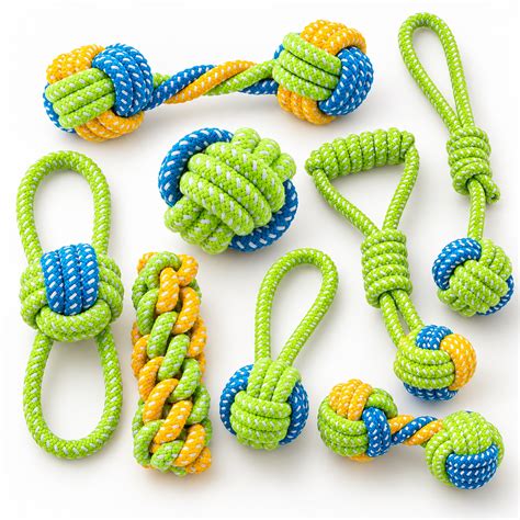 Cotton Rope Play Ball – Wiggle Paws