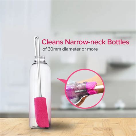 Scotch-Brite Bottle Cleaner, Less Scratches Inside the Bottle, 1 pc ...