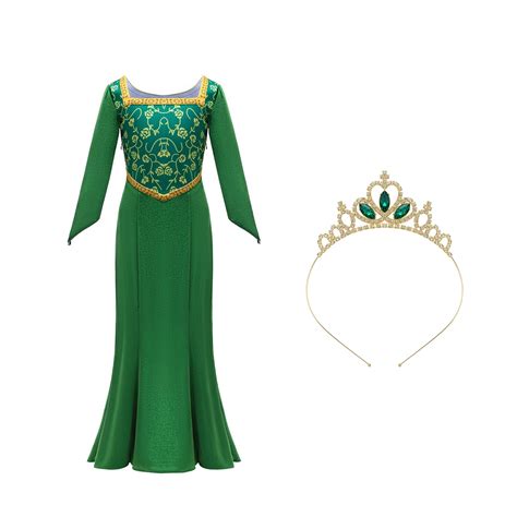 Princess Fancy-Dress Costume with Accessories for Girls Halloween ...