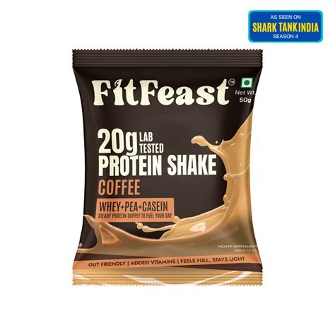 Protein Sachet - Coffee Flavour (Each 50g) | Buy 1 Get 1 – FitFeast