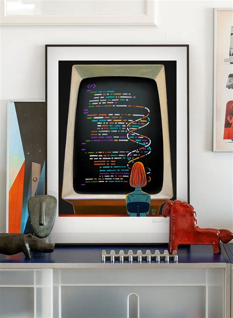 Decoding DNA – Paweł Jońca – ilustracje i plakaty