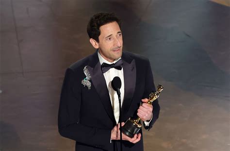 Adrien Brody Triumphs Over Timothée Chalamet, Winning Best Actor at ...