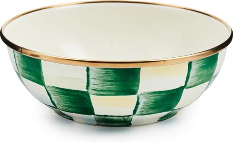 Mackenzie Childs Enamel Everyday Bowl Serving Bowl For Entertaining ...