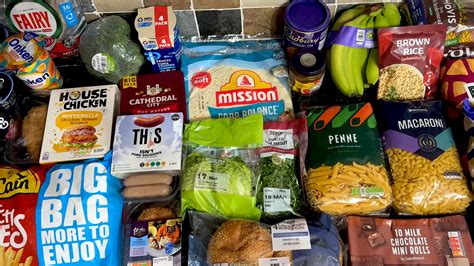Smart grocery shopping for a healthy weekly routine
