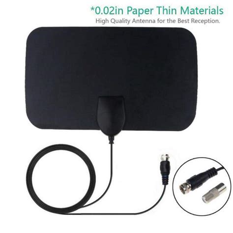 Tv Antenna HD - Newest Portable Indoor Digital Antenna, 50 TV Antennas ...