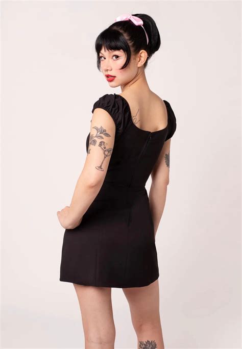 Hellbunny - Gracie Mini Black - Vestido | Nuclear Blast