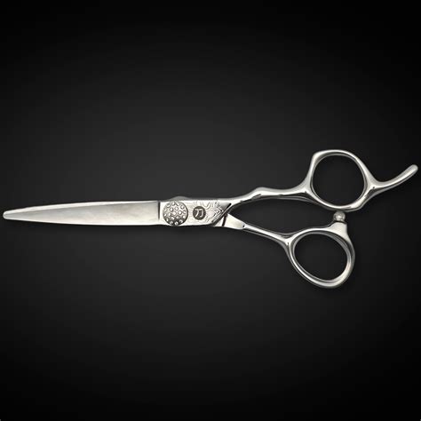 Titanium Black Hair Cutting Scissors 5.5" - Professional Grade