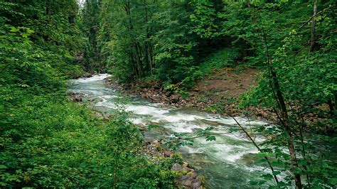 Breitachklamm Germany dramatic canyon in the Allgäu Alps (4K)
