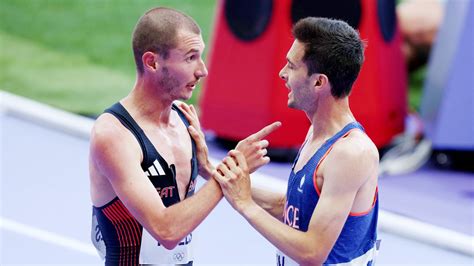 Team GB runner George Mills confronts French athlete at Paris Olympics ...