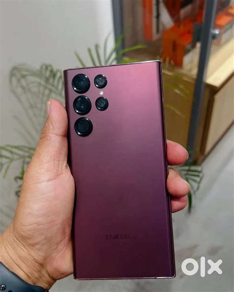 Samsung S22 Ultra 12/256gb Burgundy Indian version (read description ...