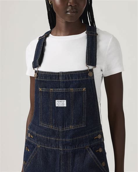 Baggy Highwater Overalls - Blue | Levi's® SE