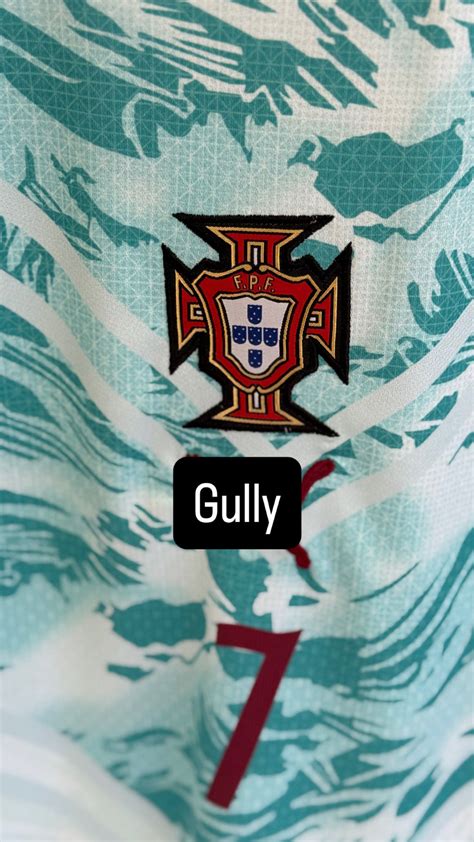 RONALDO PORTUGAL 2026 WORLD CUP AWAY KIT EMBROIDERY – Gully Sports India