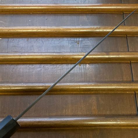 Hitohira Kikuchiyo Kyuzo 240mm Gyuto Iron Clad Shirogami 2 Oct Cherry ...