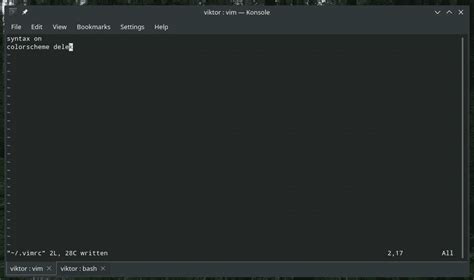 Tutorial Vimrc - Dica Linux