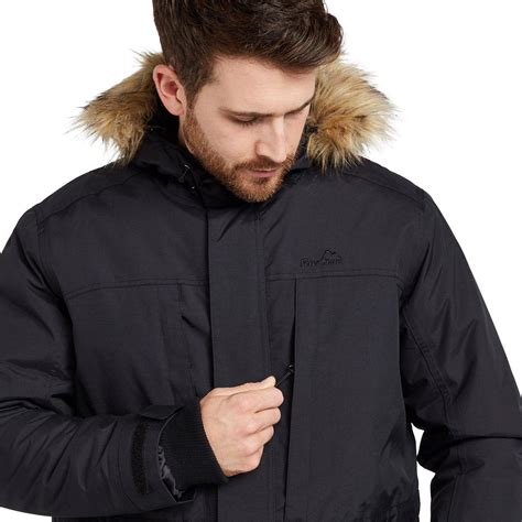 Mens Insulated Jacket Peter Storm Men's Peter Parka III Waterproof ...