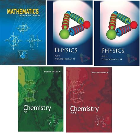 Ncert Class 11 Textbook For Mathematics, Physics, Chemistry Part-I & II ...