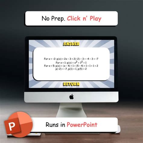 Advanced Piecewise Functions SORRY Math Game - No Prep Algebra 2 Review ...