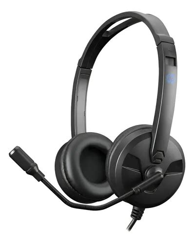 Audífonos Diadéma Alámbricos Hp Dhe-8009 Jack 3.5mm -negro | Cuotas sin ...