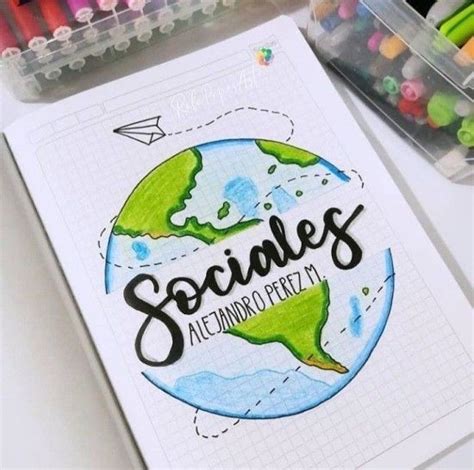 Pin de Yeidyreyes en Portadas | Portada de cuaderno de ciencias, Diseño ...