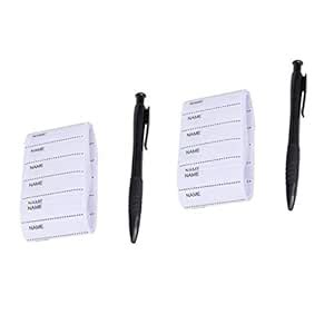 MERISHOPP 200 Pieces Sew On School Name Tapes Name Tags Label Uniform ...