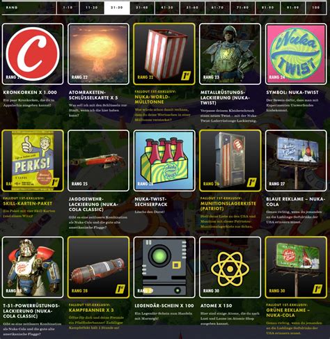 Season 11: Nuka World on Tour (All Rewards) | Fallout 76 Articles ...
