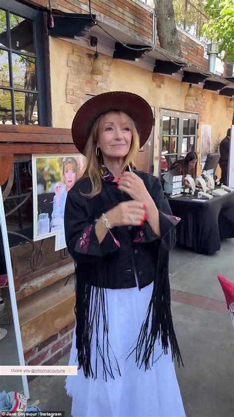 Jane Seymour celebrates 75th milestone birthday with co-stars at ...