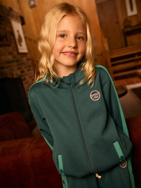 Logo Track Zip Jacket | Kids Jackets – Goldie + Ace