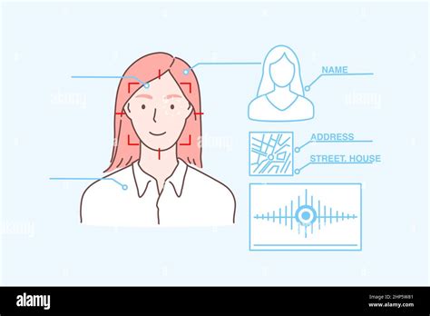 Smart biometric sensor Stock Vector Images - Alamy