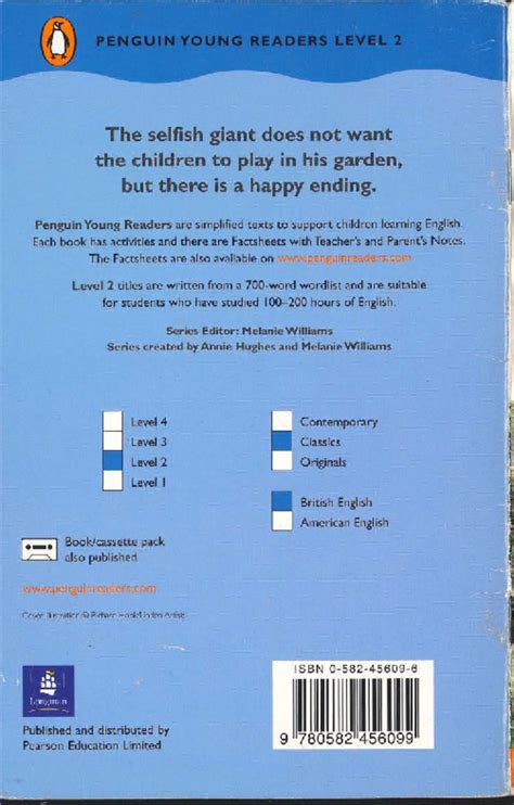 PENGUIN YOUNG READERS LEVEL 2: The Selfish Giant Adaptation - Studocu