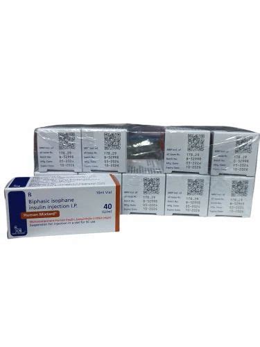 Human Mixtard 40 at ₹ 171/piece | Insulin Human Injection in Rajkot ...