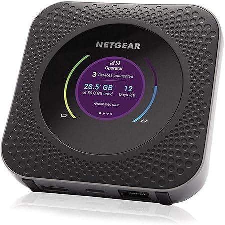 Amazon.com: NETGEAR Nighthawk M1 4G LTE WiFi Mobile Hotspot (MR1100 ...