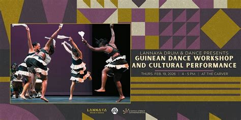 Guinean Dance Workshop and Cultural Performance, George Washington ...