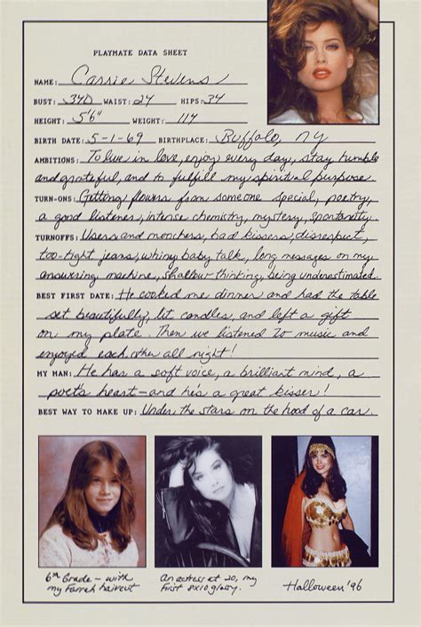 Carrie Stevens Playboy Playmate Content Update Files & Photos #630