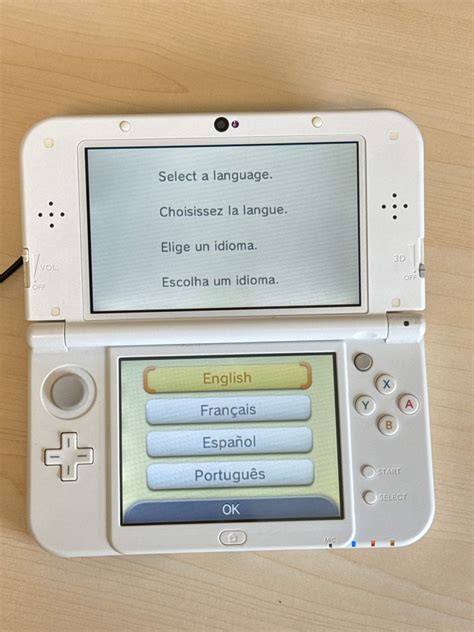 New Nintendo 3DS XL LL RED-001 Pearl White Handheld Console Japan ...