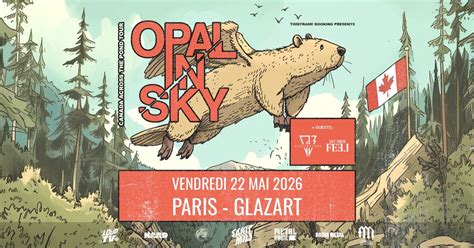 OPAL IN SKY + guests : Give’em Blood & Let Them Feel @ Paris, GLAZART ...
