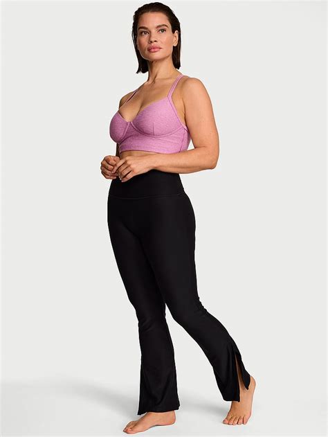 Buy VSX LUXMarl™ Flare Legging, Heather Black - Order Bottoms online ...
