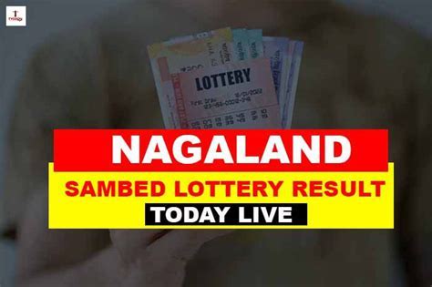Nagaland State Lottery Result Live - Download & Bonus Details