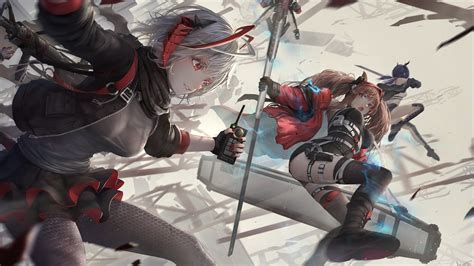 W Chen Angelina Arknights 4k Wallpaper | PixieWall