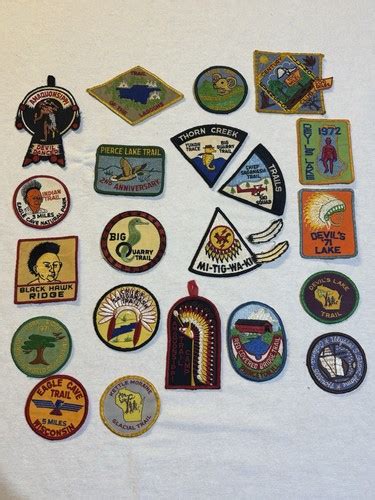 Vintage Boy Scouts Patches BSA Native American Indian Lot | eBay
