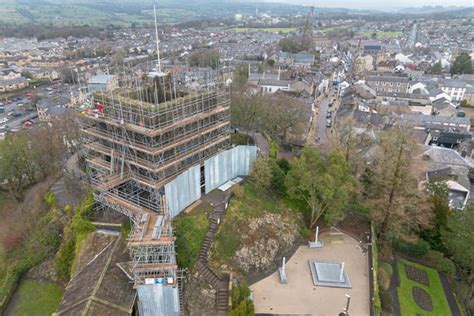 PHOTOS: Work well under way on £2.3m Clitheroe Castle restoration