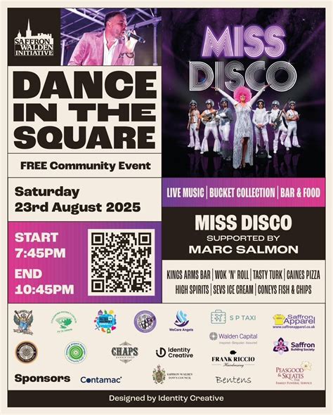 Dance In The Square, Saffron Walden Market Square, 23 August 2025 ...