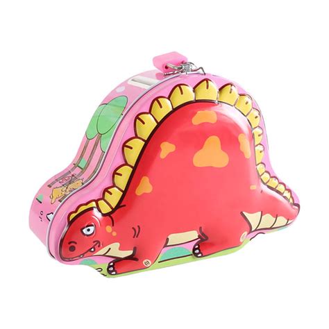 Dinosaur Shape Metal Piggy Bank | Money Box – Giftoo