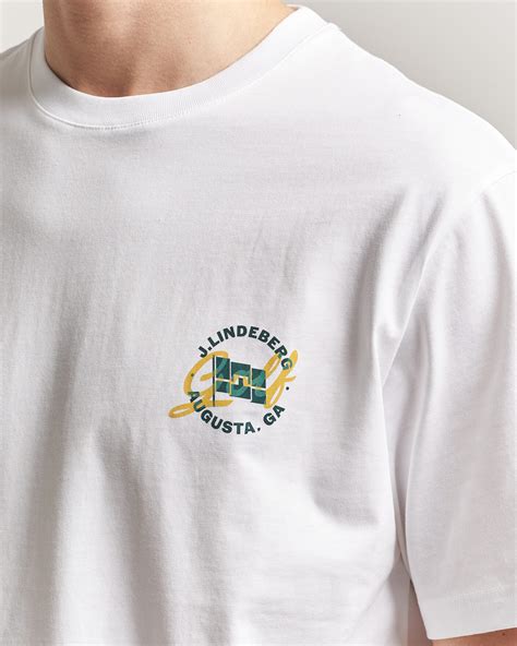 J.Lindeberg Parcie Masters Tour T-Shirt White bei Care of Carl