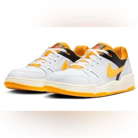 NIKE Full Force Low 'White University Gold’ Men’s Shoes, Size 13 | eBay
