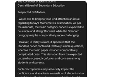 The bar has officially hit the floor: CBSE class 10 maths paper sparks ...