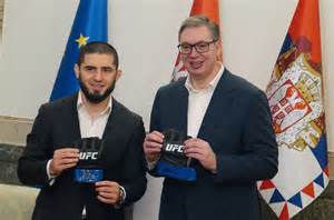 Svi komentari - Vučić primio MMA borca Mahačeva: "Poklonio mi je ...