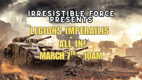 Legion Imperialis All In @ Irresistible Force, Shop 1,2 Colonial Square ...