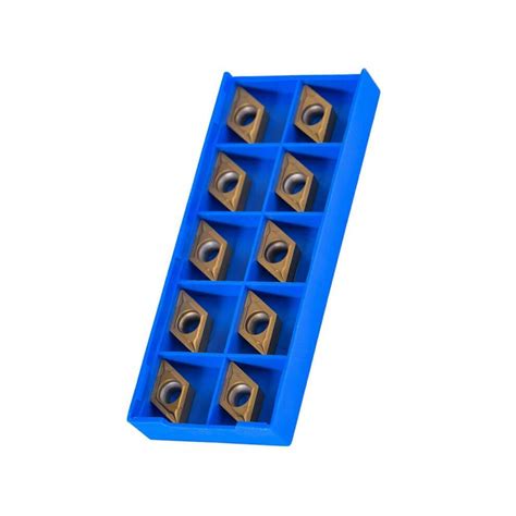10pcs CNC Carbide Tips Inserts Blade Cutter Lathe Turning Tool with Box ...